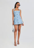 Vivara Denim Dress by retrofête in Bleeker, product image 1