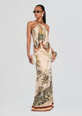 Wyntr Dress by retrofête in Ochre Palma, product image 1