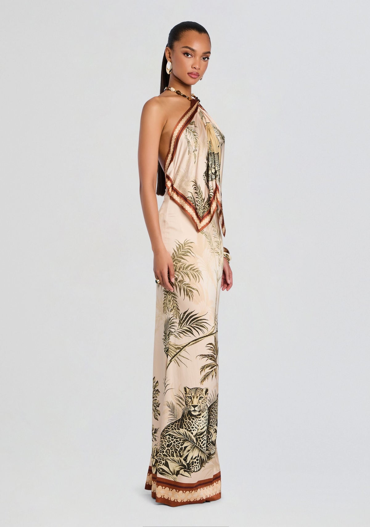 Wyntr Dress by retrofête in Ochre Palma, product image 3