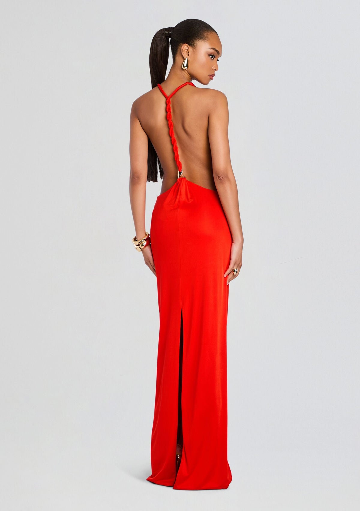 Blodwen Dress by retrofête in Geranium, product image 1