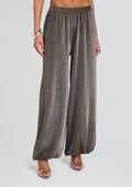 Esmerelda Metallic Knit Pant by SEROYA in Granite, product image 1