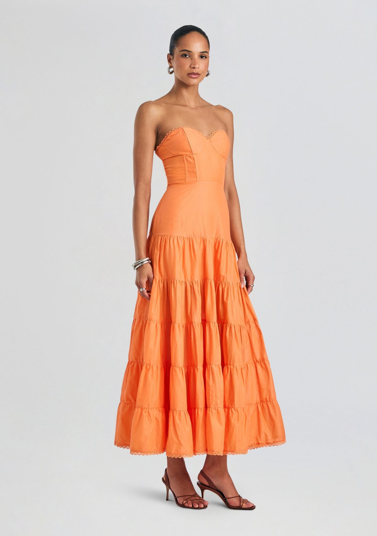 Danny Dress by Charo Ruiz in Orange, product image 3