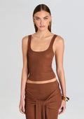 Alberta Tank by SEROYA in Cedarwood, product image 1