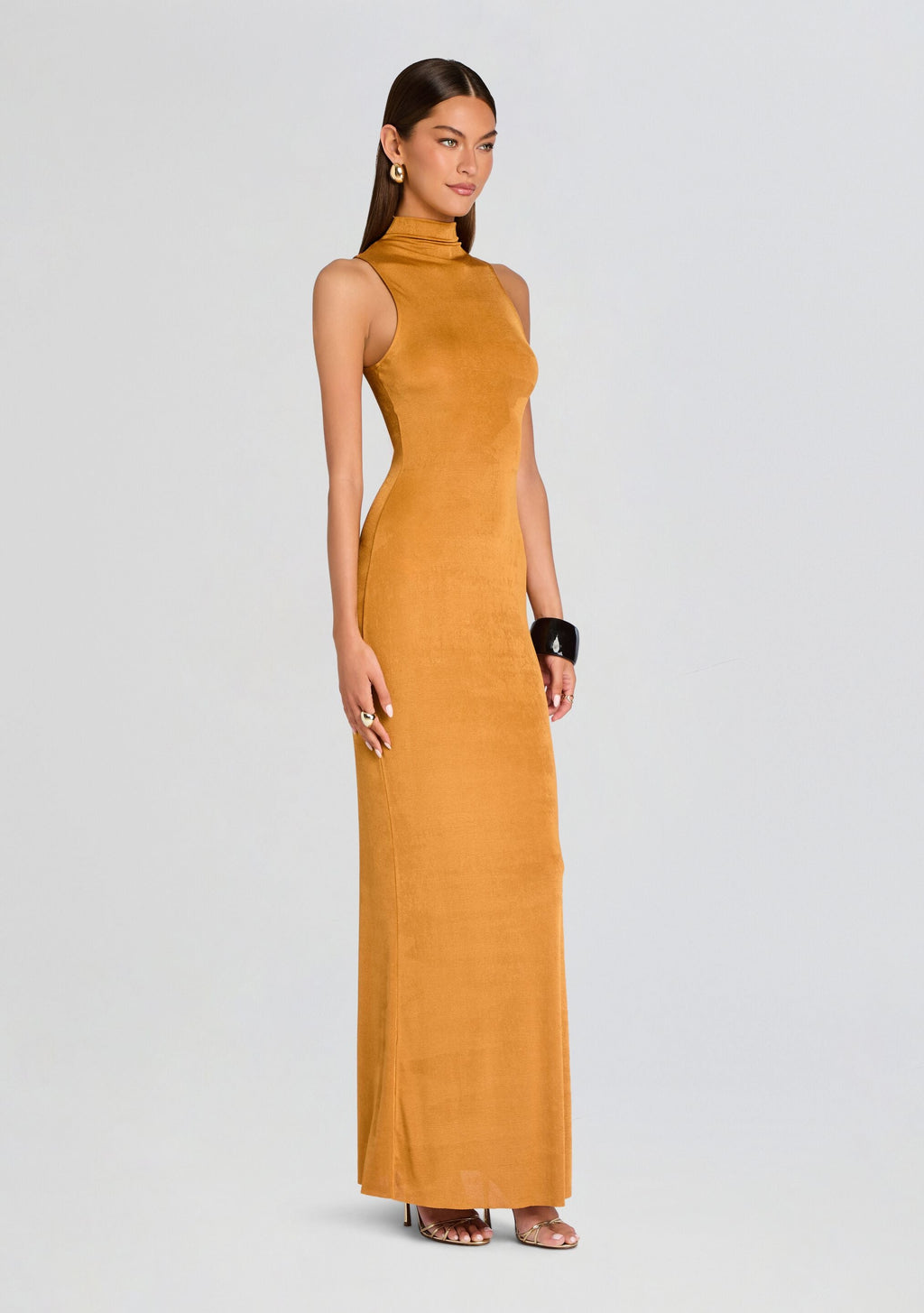 Alessia Dress by SEROYA in Dune, product image 3