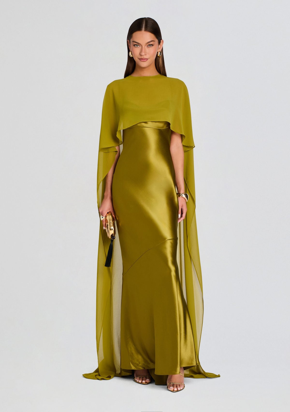 Anicca Cape by retrofête in Basil, product image 2