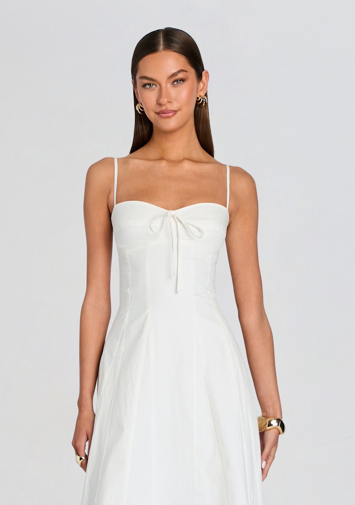 Mirelle Dress by SEROYA in White, product image 5