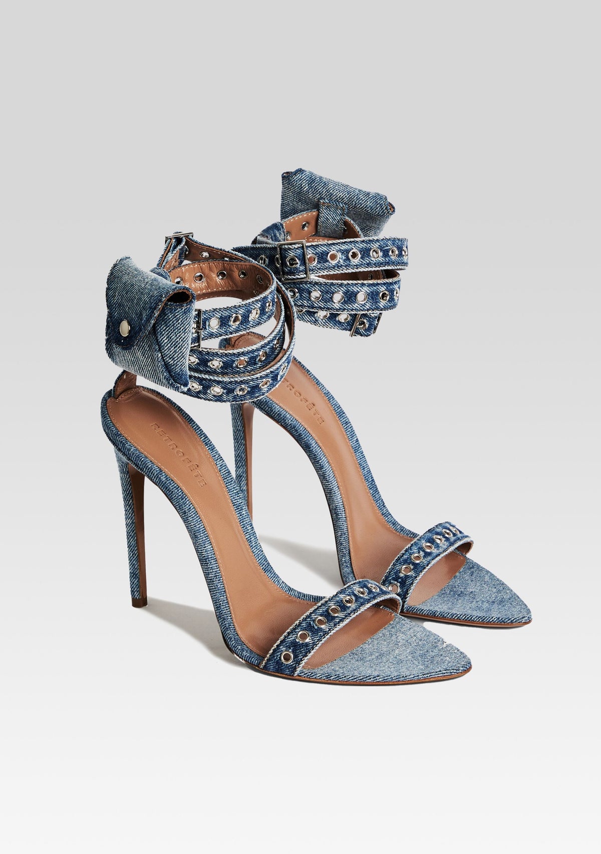 Alessandra Sandal by retrofête in Denim, product image 3