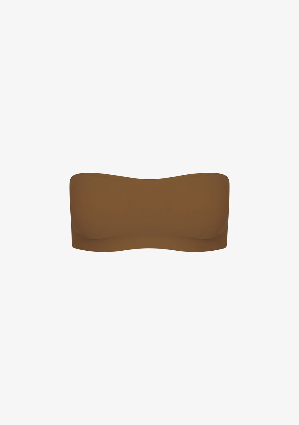 Butter Soft-Support Strapless Bandeau by Commando in Cinnamon, product image 2