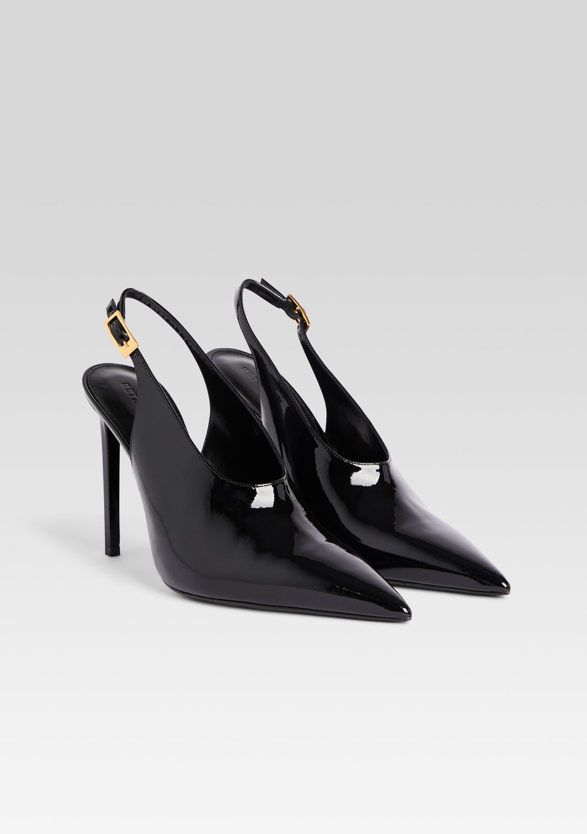Celia Leather Slingback by retrofête in Black, product image 3