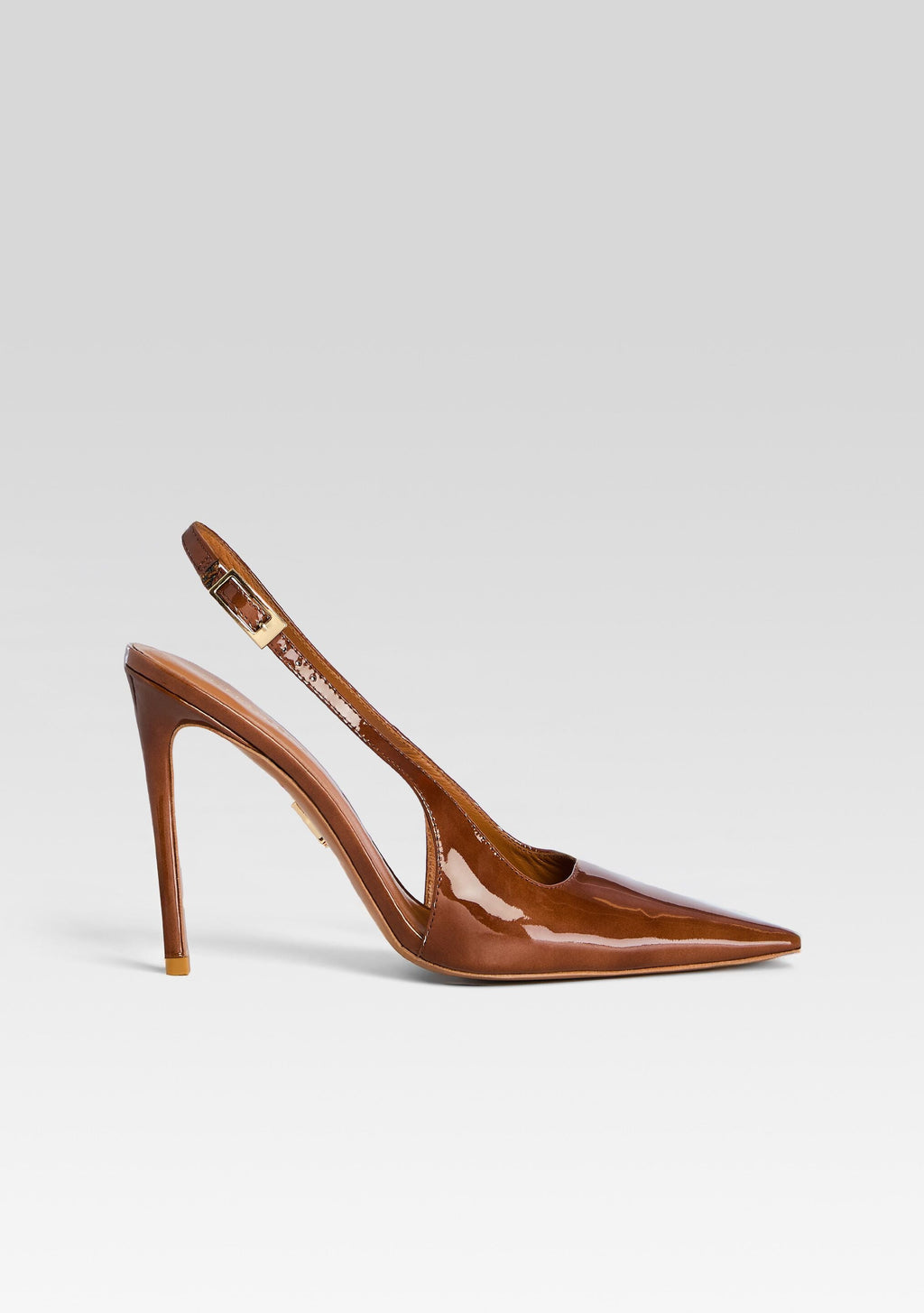 Cindy Slingback Heel by retrofête in Brown, product image 1