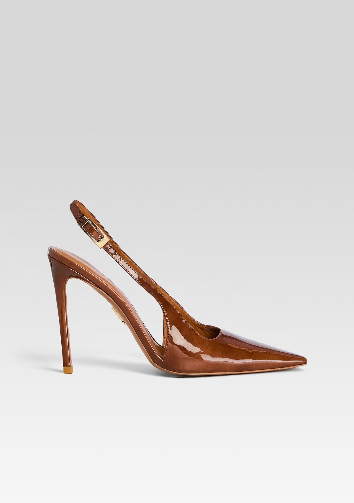 Cindy Slingback Heel by retrofête in Brown, product image 1