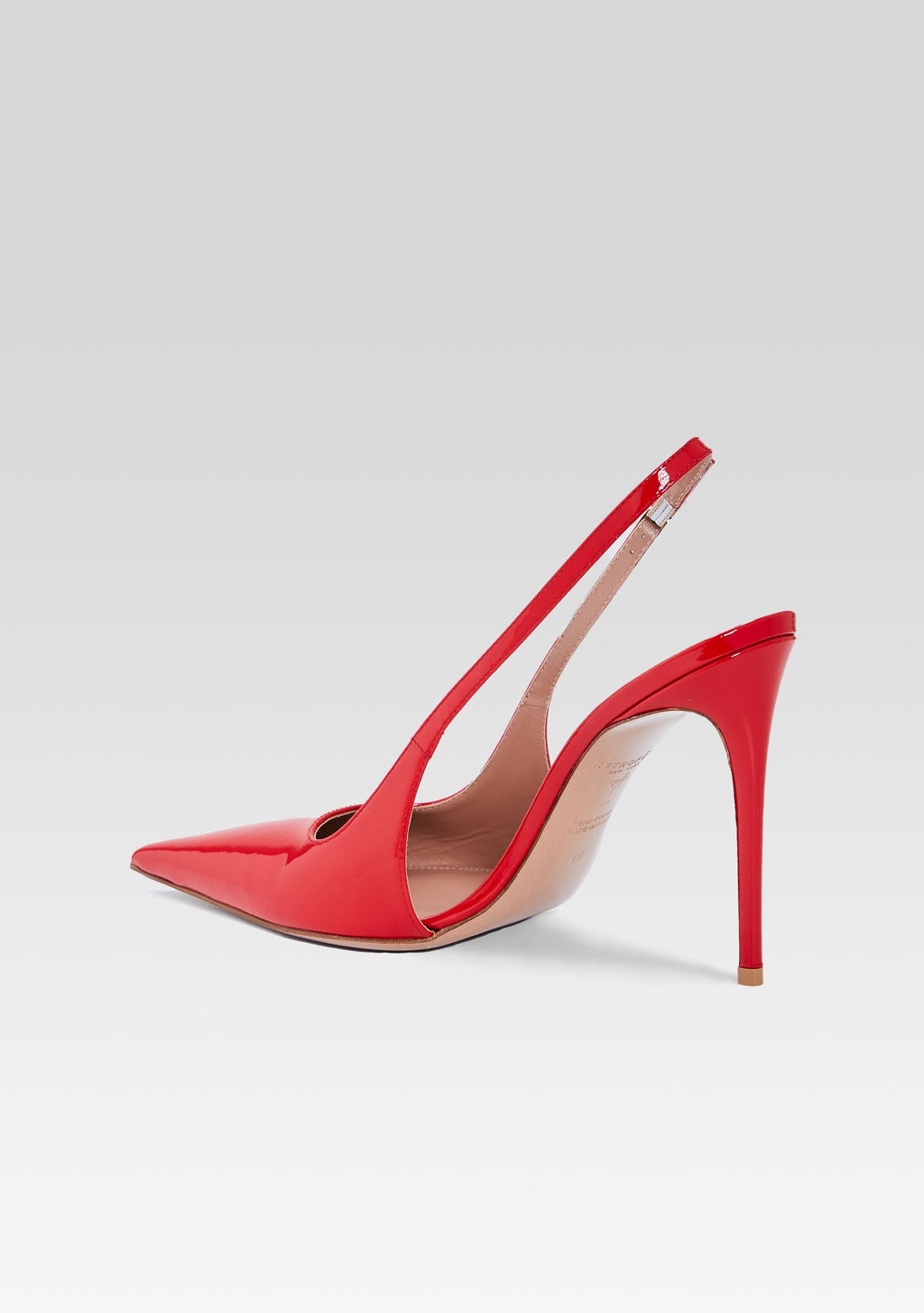 Cindy Slingback Heel by retrofête in Red, product image 5
