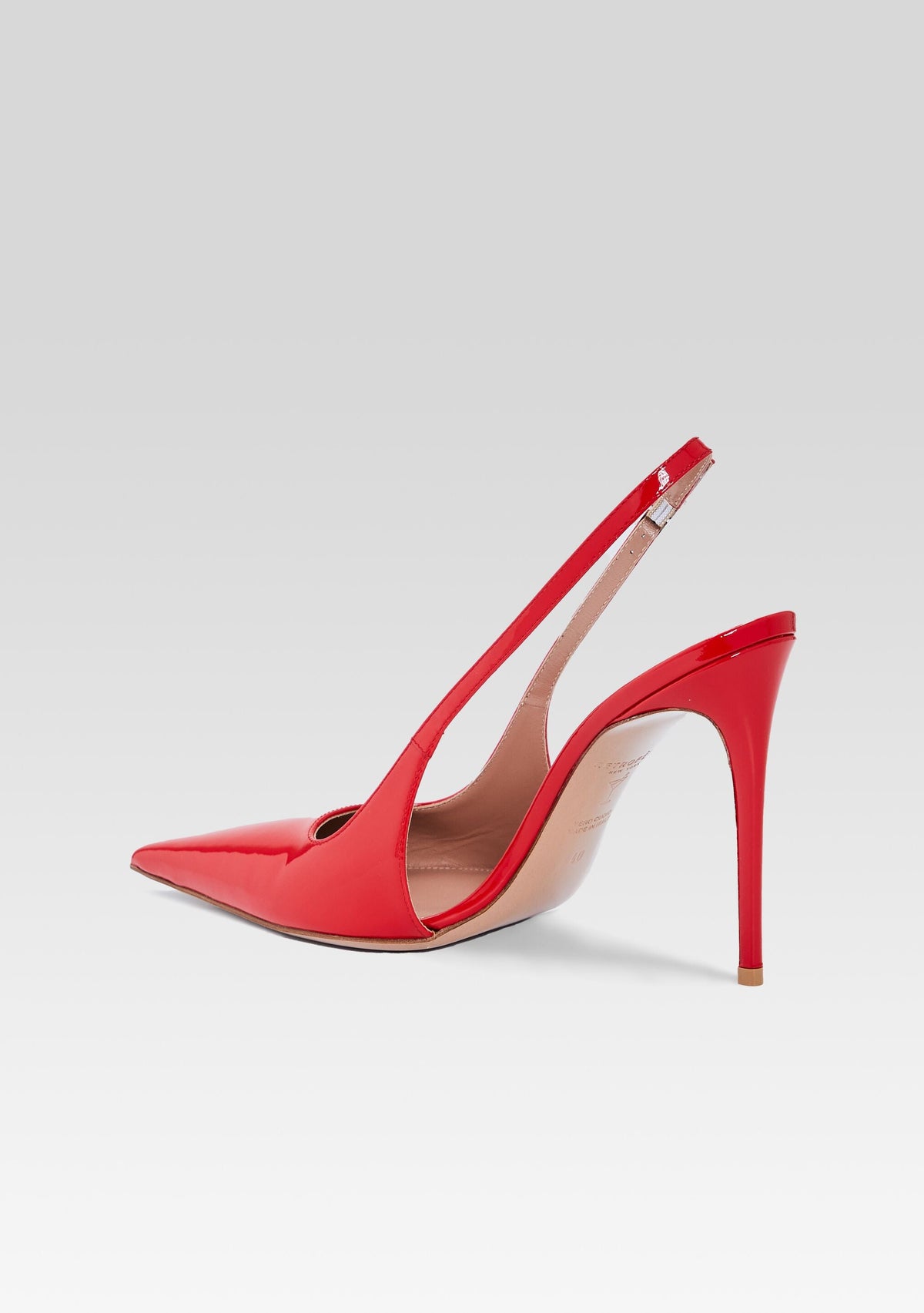 Cindy Slingback Heel by retrofête in Red, product image 5