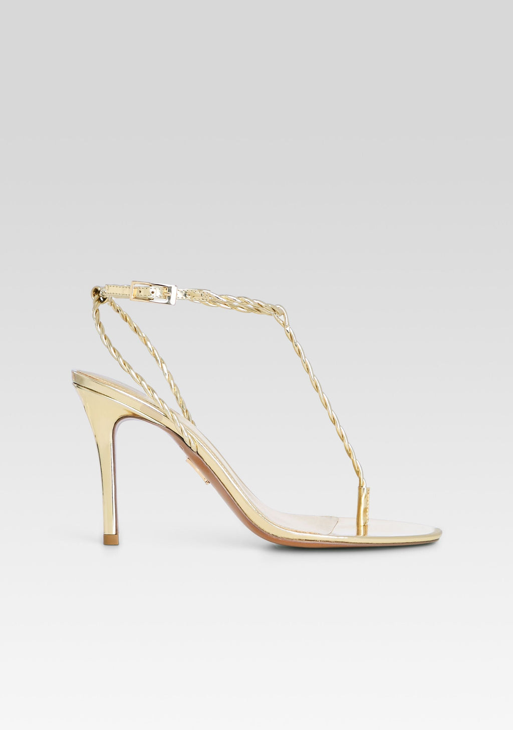Cleo Sandal by retrofête in Light Gold, product image 1