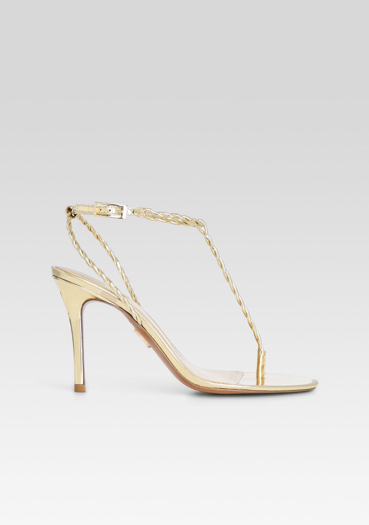 Cleo Sandal by retrofête in Light Gold, product image 1