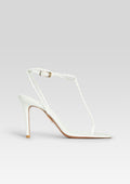 Cleo Sandal by retrofête in White, product image 1