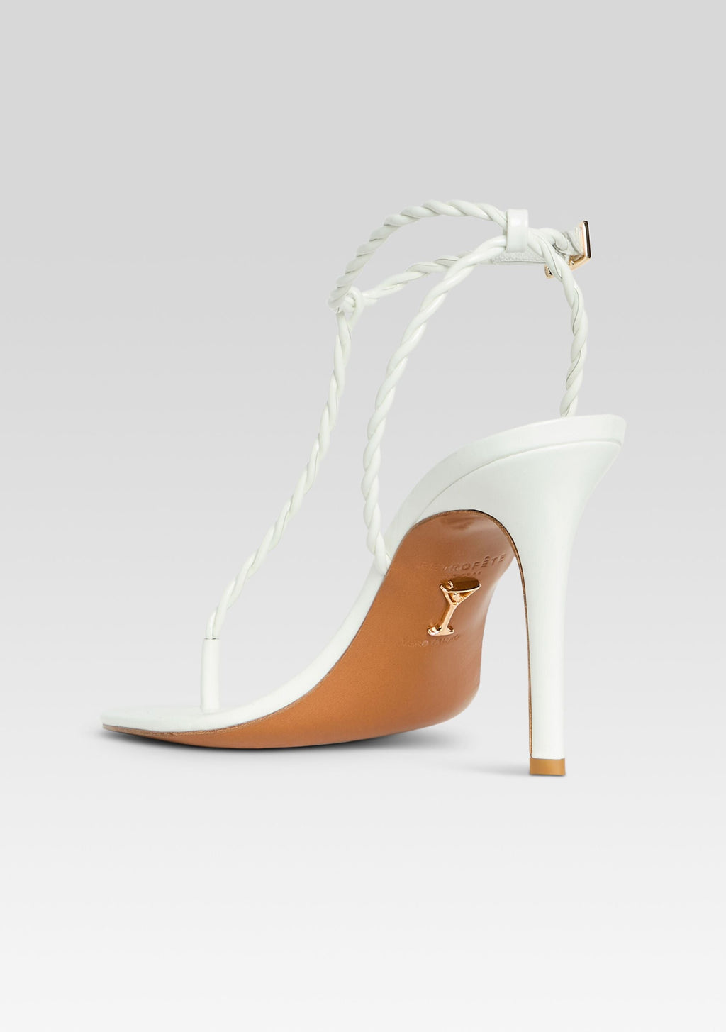 Cleo Sandal by retrofête in White, product image 5