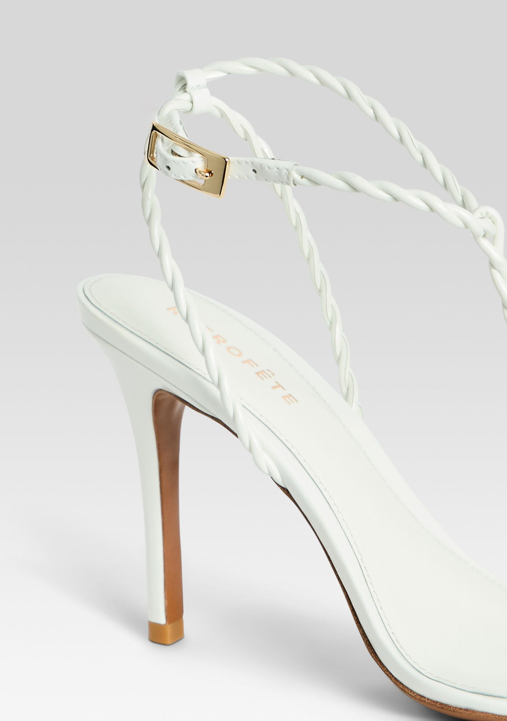 Cleo Sandal by retrofête in White, product image 3