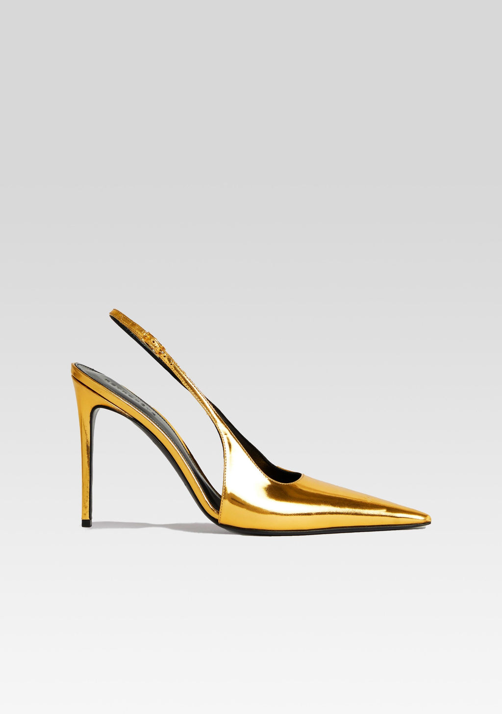 Cindy Slingback Heel by retrofête in Gold, product image 1