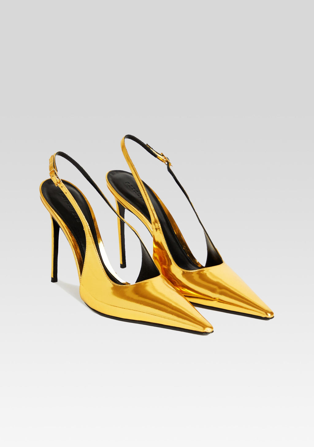 Cindy Slingback Heel by retrofête in Gold, product image 3