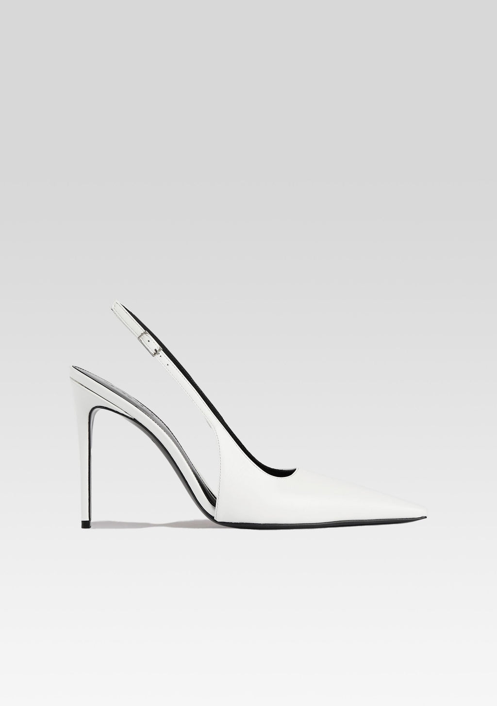 Cindy Slingback Heel by retrofête in White, product image 1