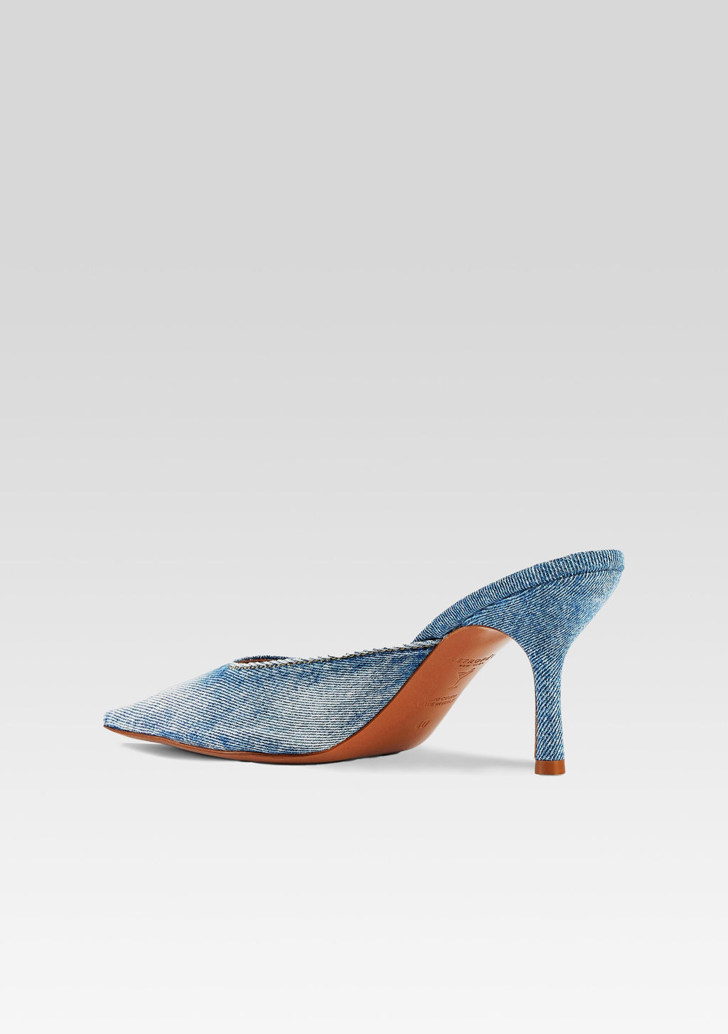 Daphne Denim Mule by retrofête in Denim, product image 5