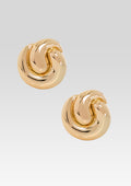 Doma Earring by retrofête in Gold, product image 1