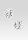 Doma Earring by retrofête in Silver, product image 1