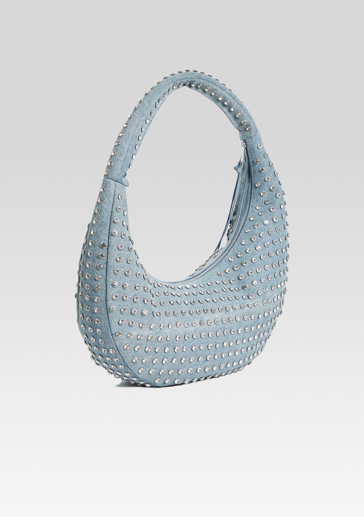 Elodie Large Bag by retrofête in Chambray/Silver, product image 3
