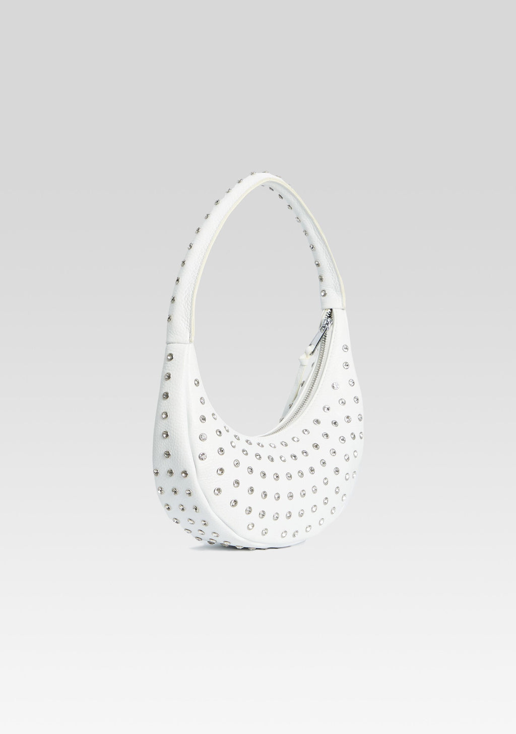 Elodie Medium Bag by retrofête in White/Silver, product image 4
