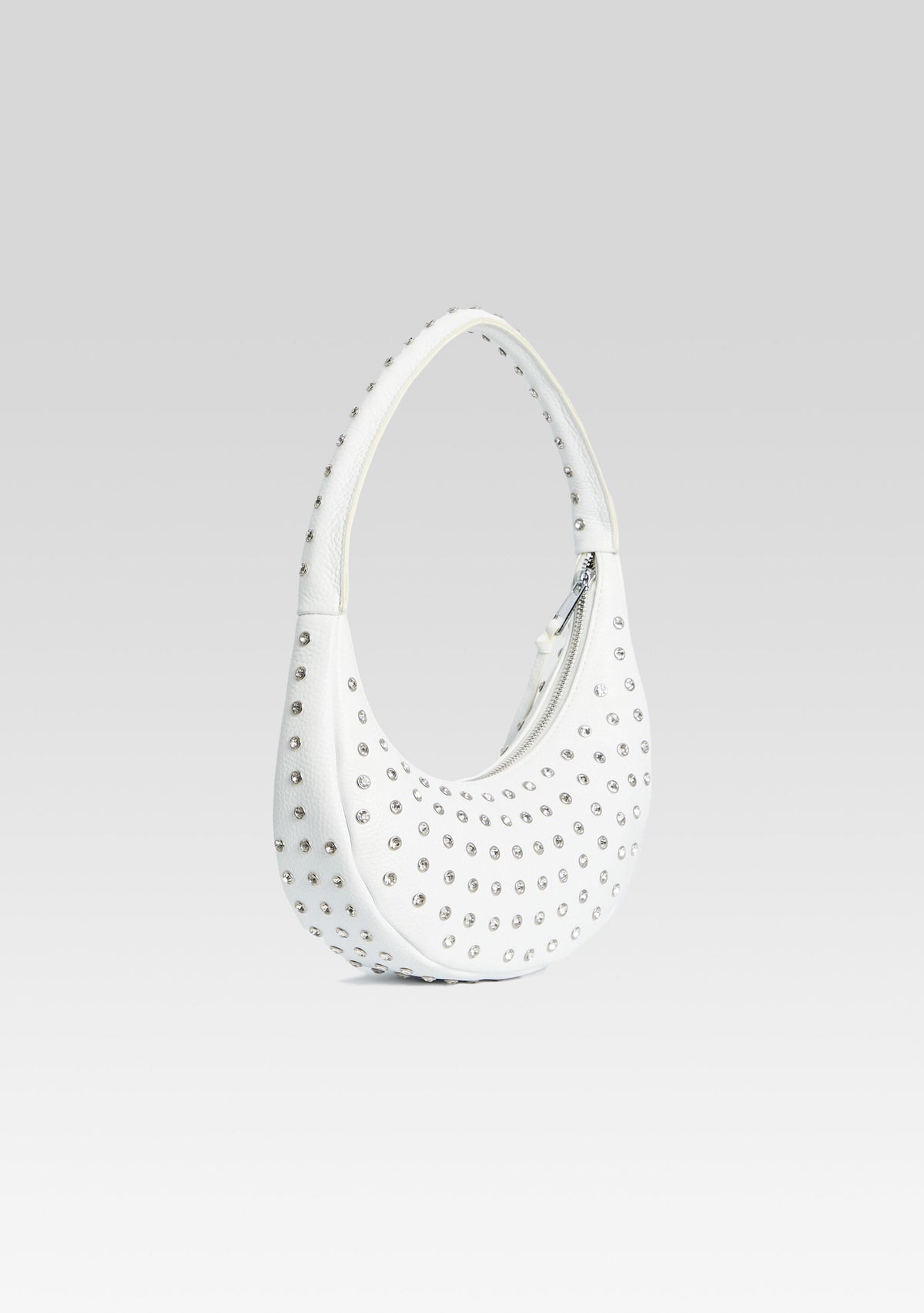 Elodie Medium Bag by retrofête in White/Silver, product image 4