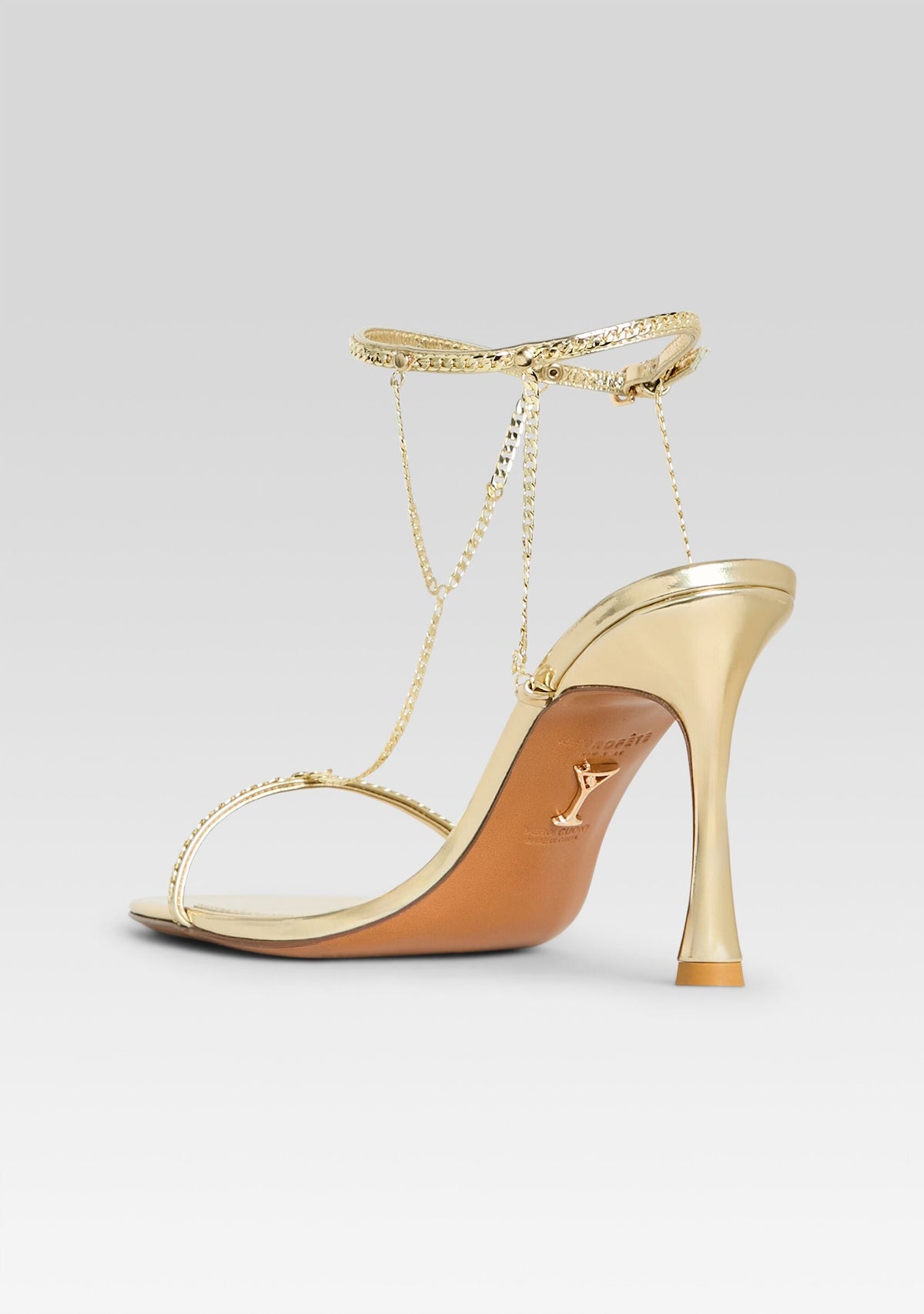 Finny Sandal by retrofête in Light Gold, product image 5