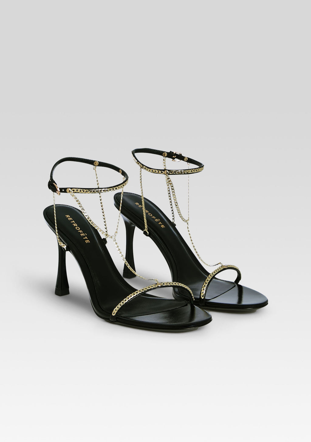 Finny Sandal by retrofête in Black, product image 4