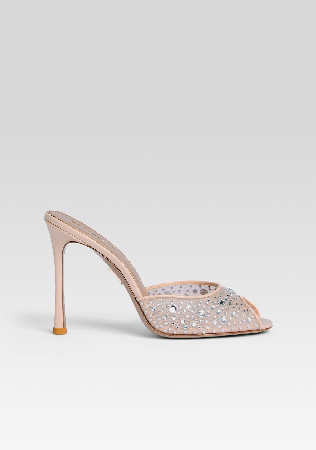 Alonia Embellished Sandal by retrofête in Nude/Silver, product image 1