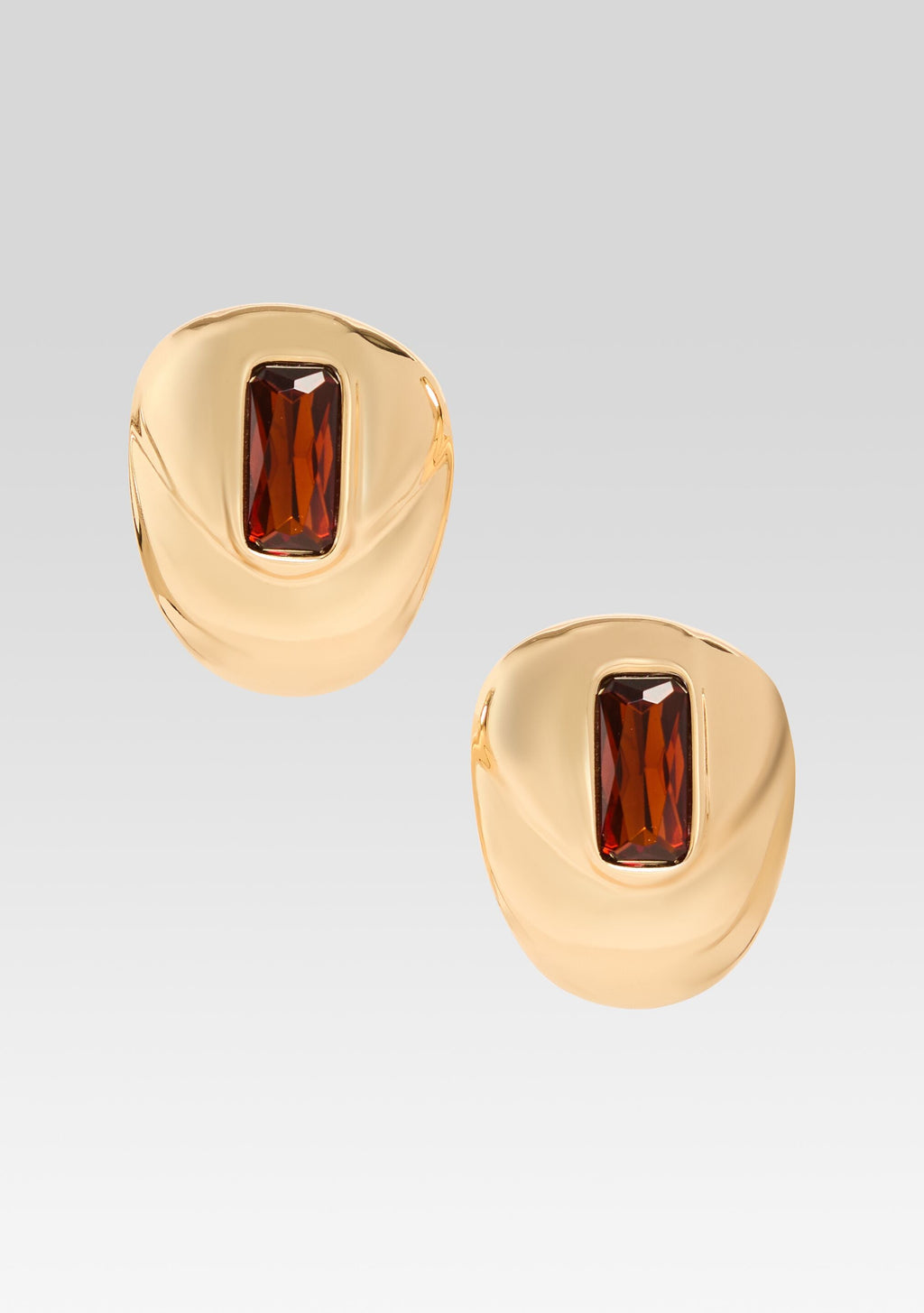 Bianca Earrings by retrofête in Gold/Topaz, product image 1