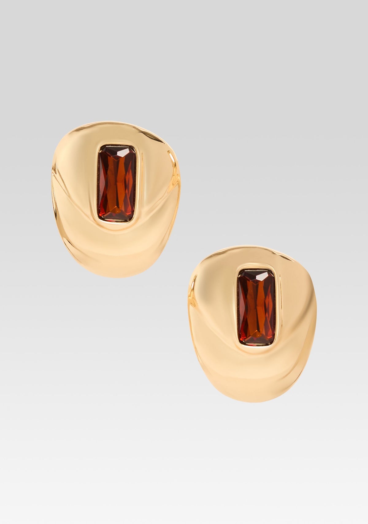 Bianca Earrings by retrofête in Gold/Topaz, product image 1