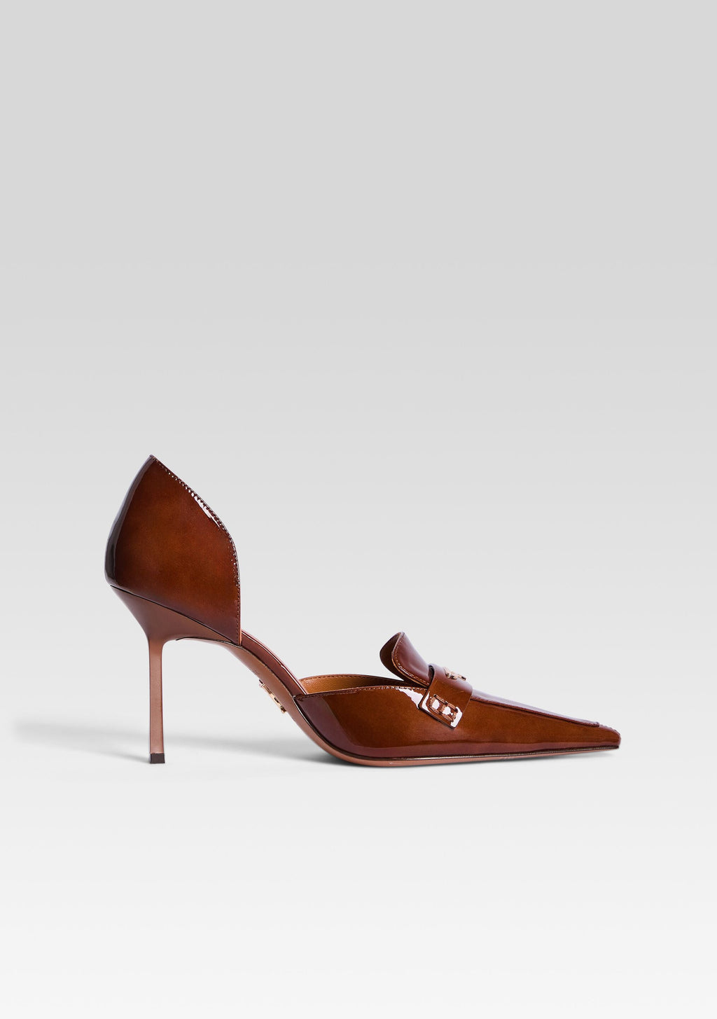 Lida Leather Loafer by retrofête in Brown, product image 1