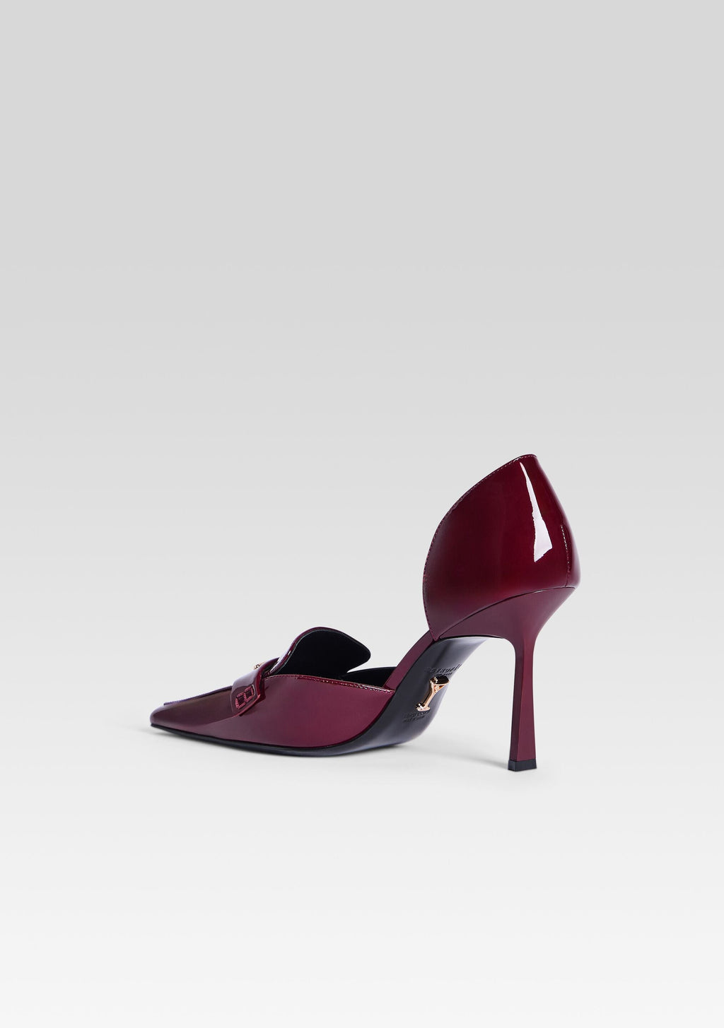 Lida Leather Loafer by retrofête in Pinot, product image 5