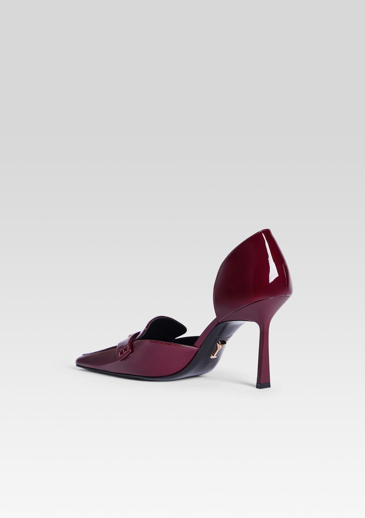 Lida Leather Loafer by retrofête in Pinot, product image 5