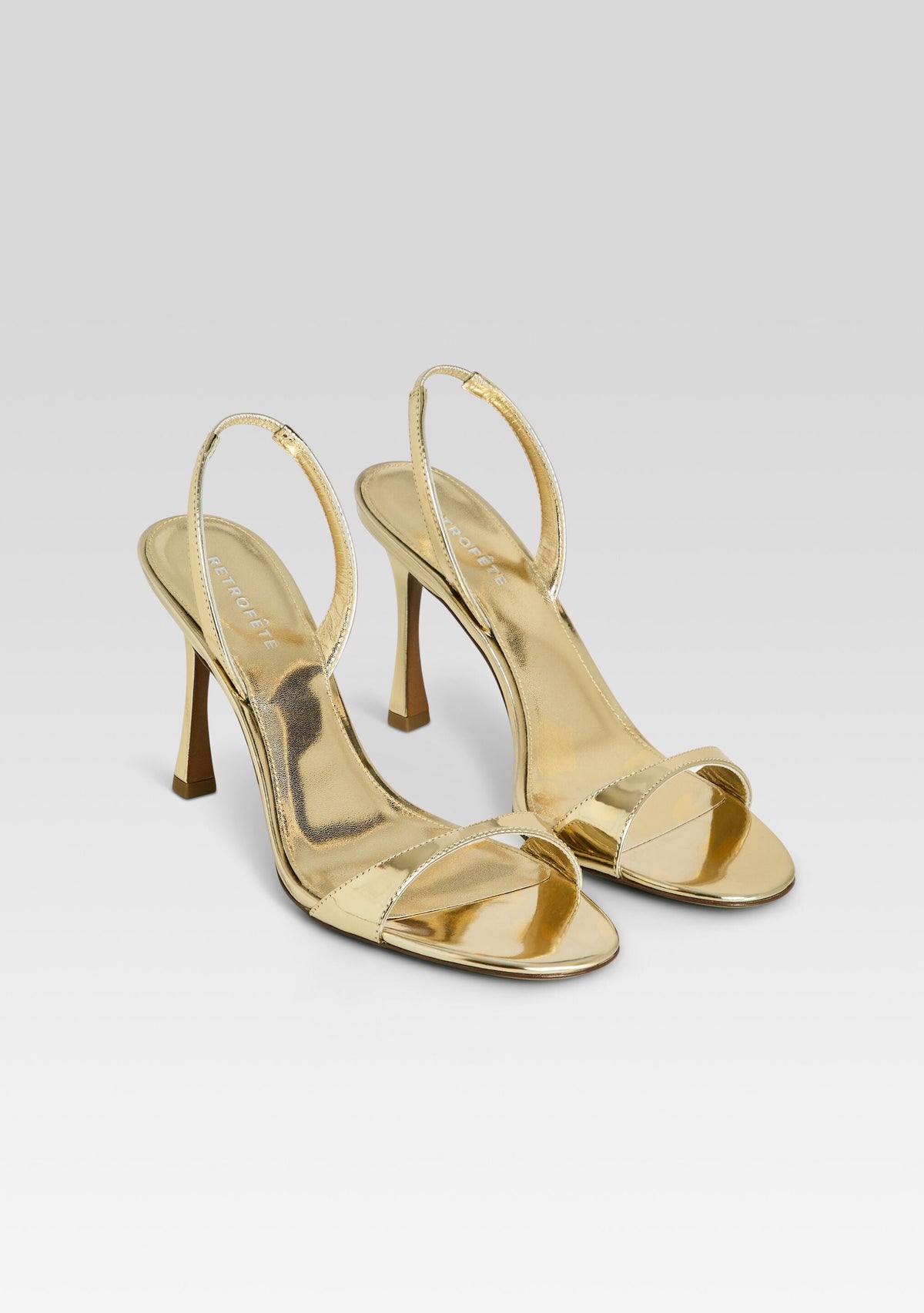 Fortune Sandal by retrofête in Light Gold, product image 4