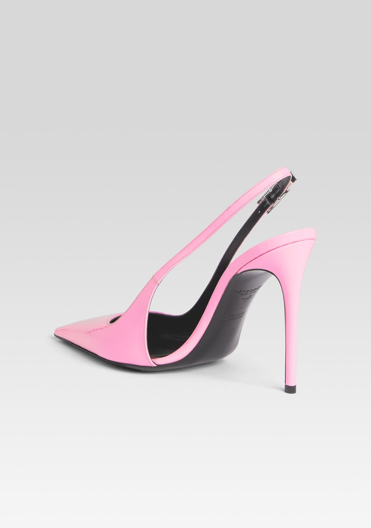 Gwyneth Leather Slingback by retrofête in Pink, product image 4