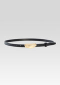 Britney Leather Belt by retrofête in Black, product image 1