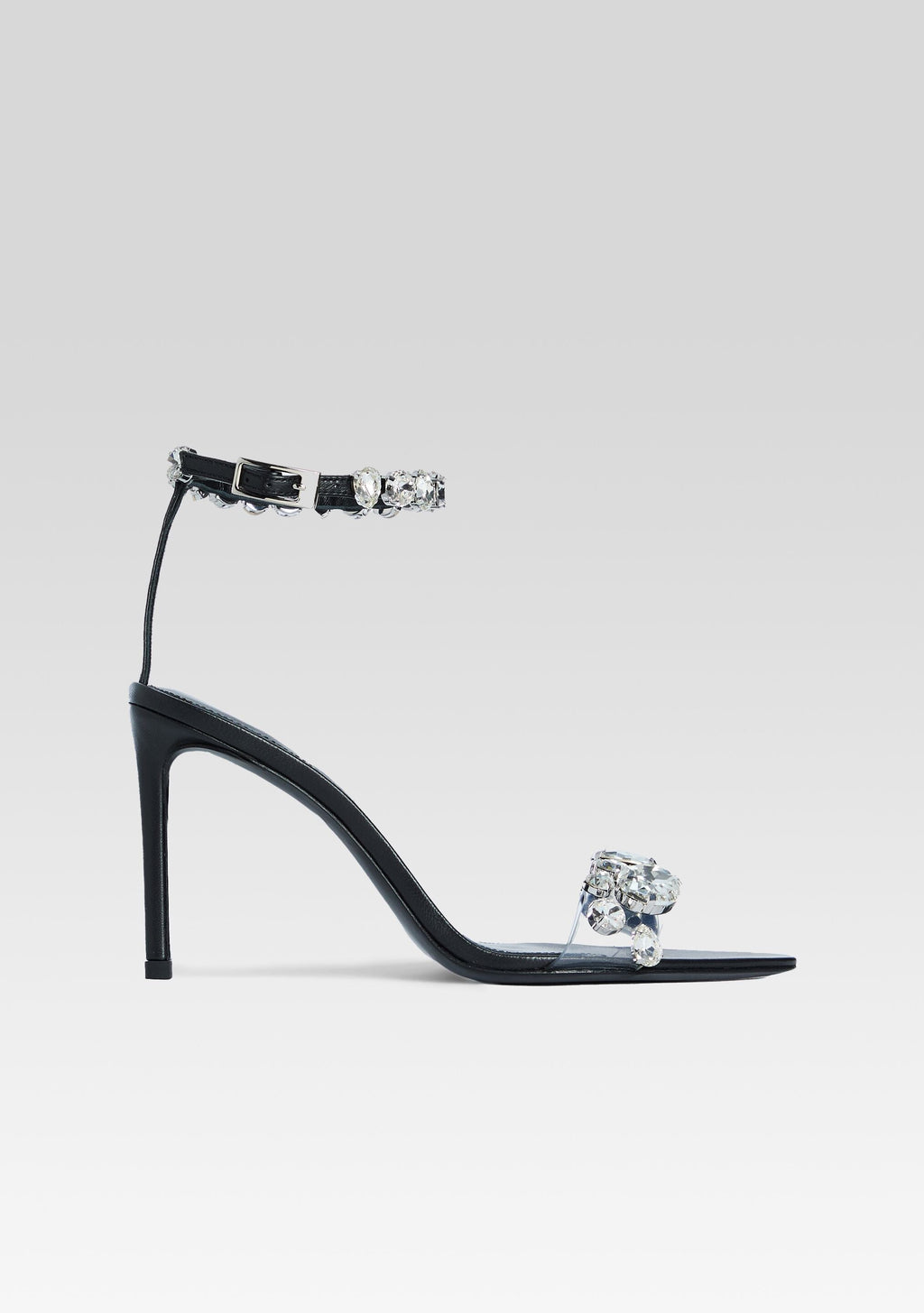 Hanna Gemstone Sandal by retrofête in Black, product image 1