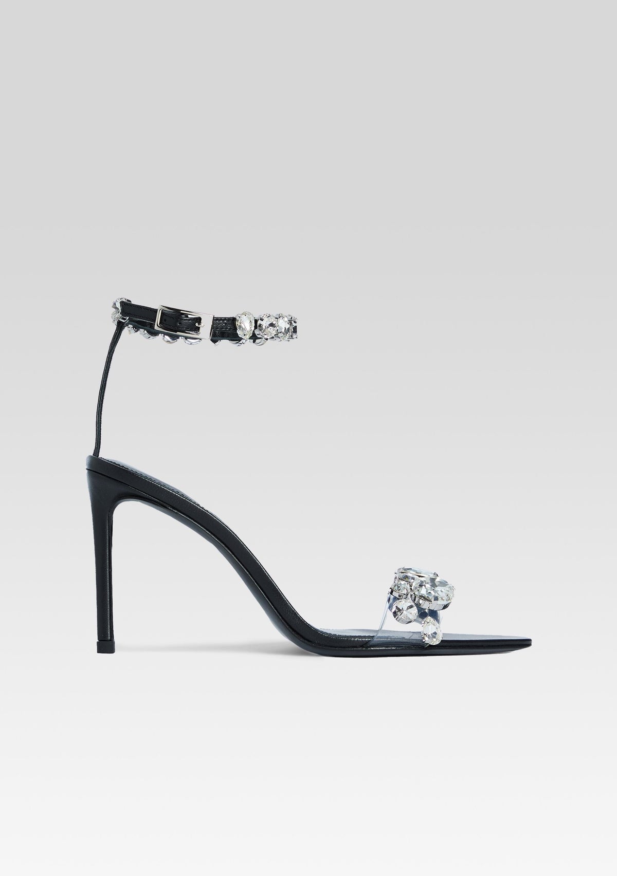 Hanna Gemstone Sandal by retrofête in Black, product image 1