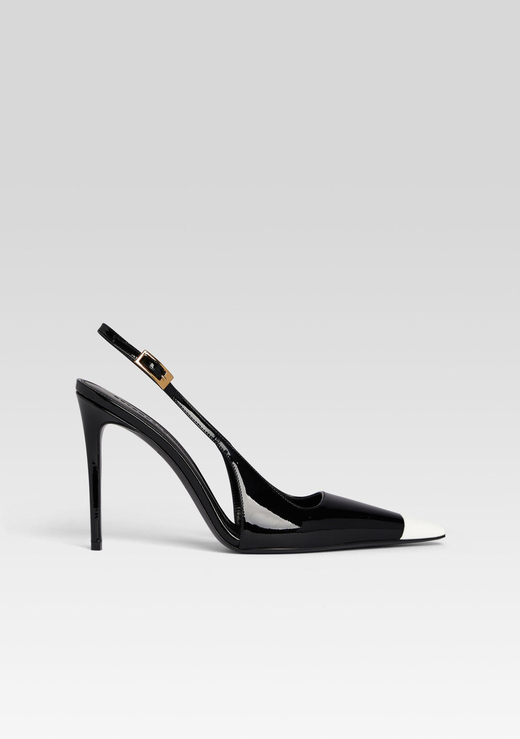 Simona Leather Slingback by retrofête in Black, product image 1