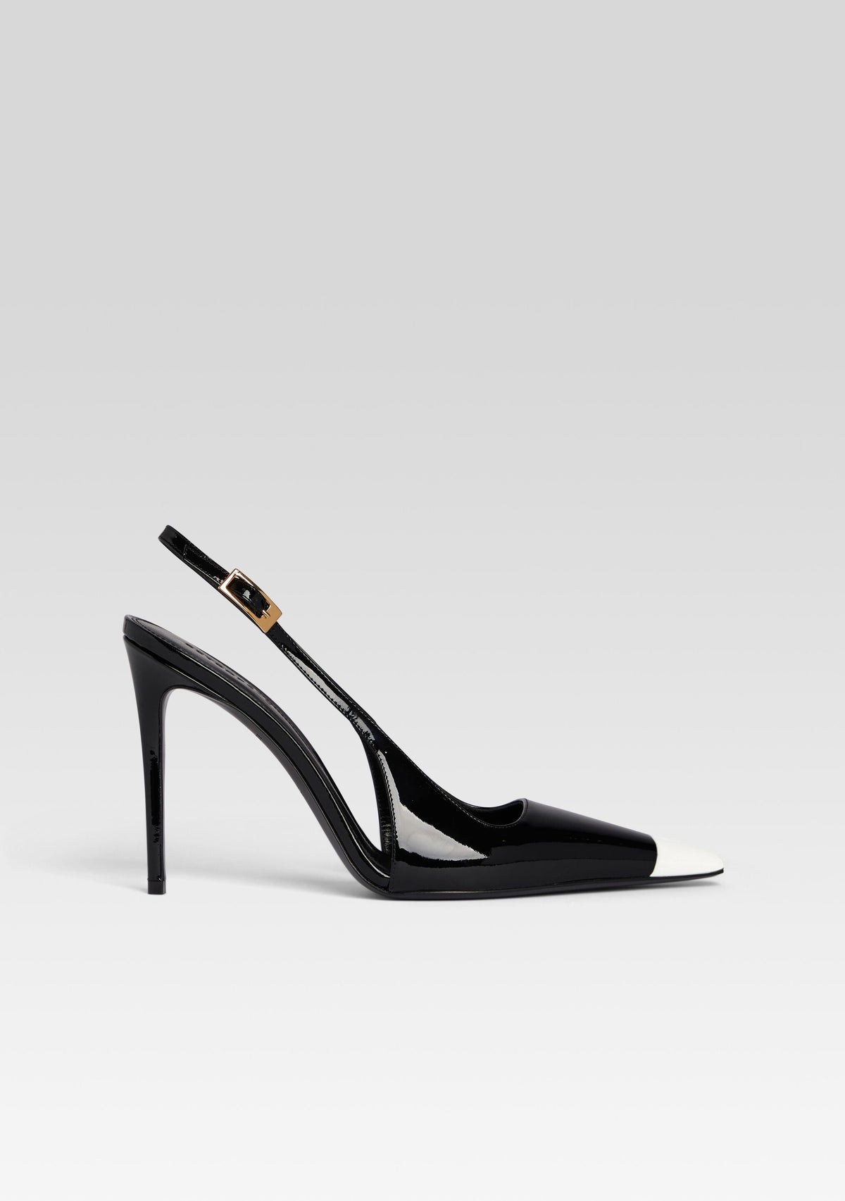Simona Leather Slingback by retrofête in Black, product image 1