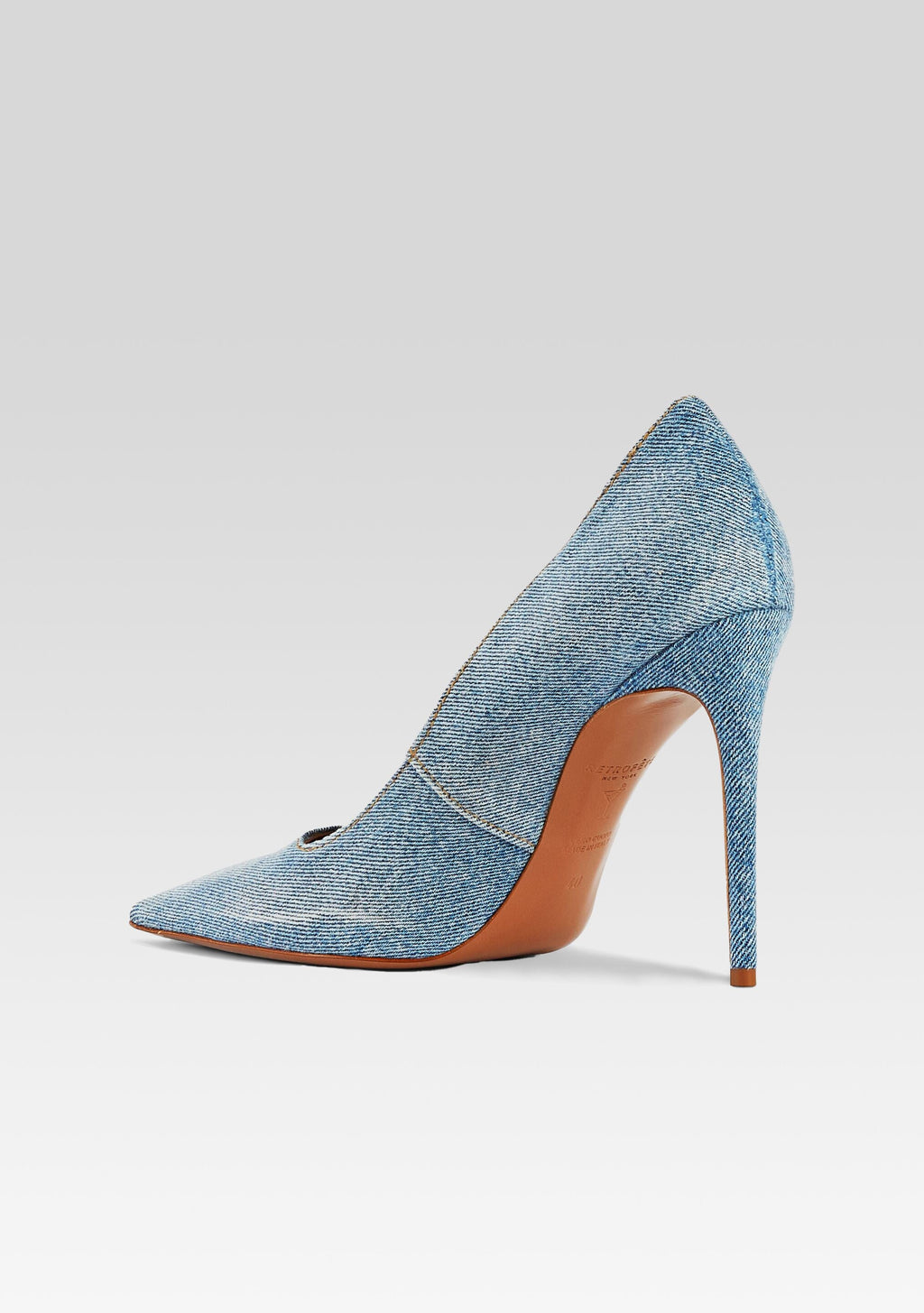 Jasmine Heel by retrofête in Denim, product image 5