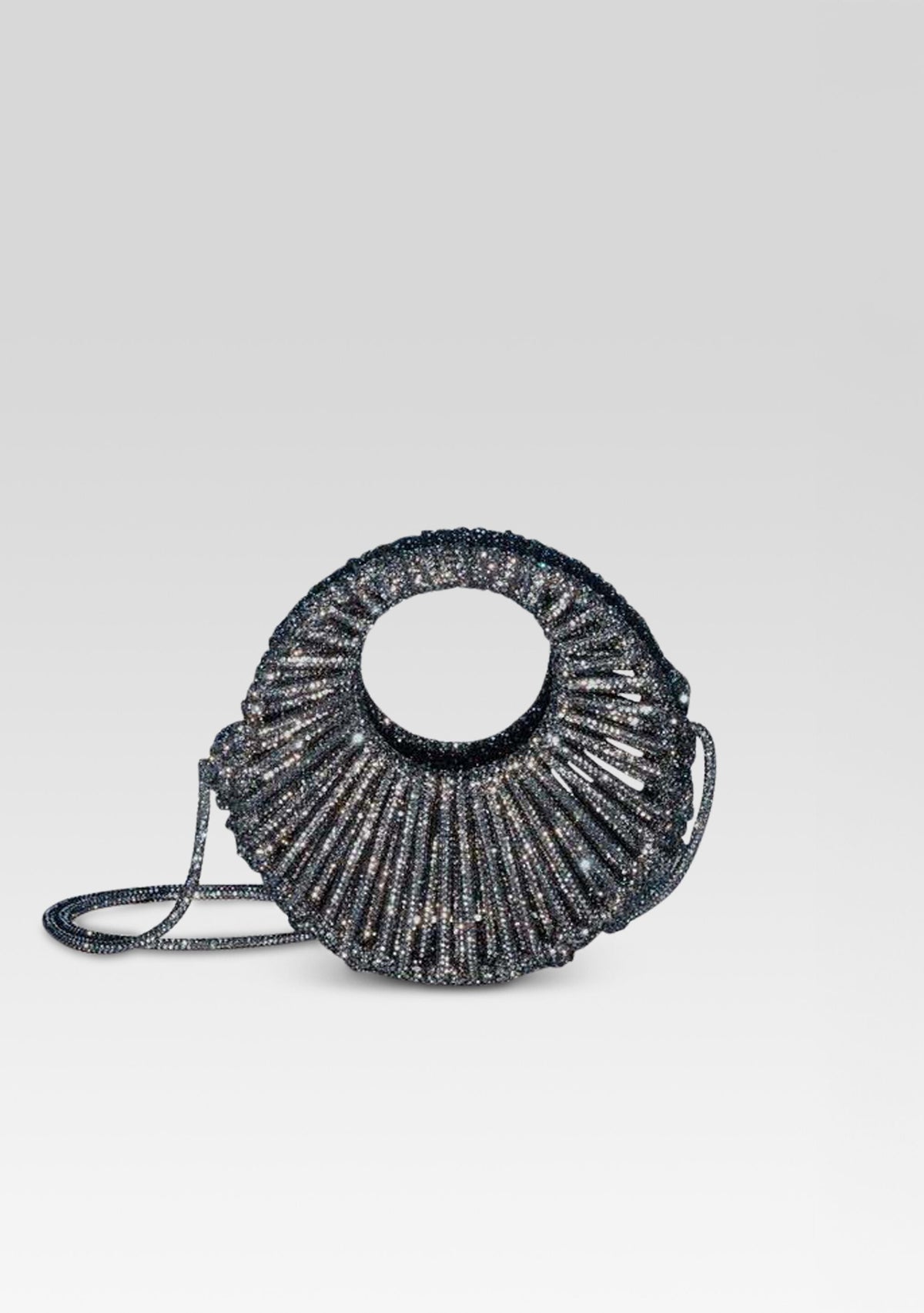 Jaya Mini Bag by Hibourama in Black Diamond, product image 1