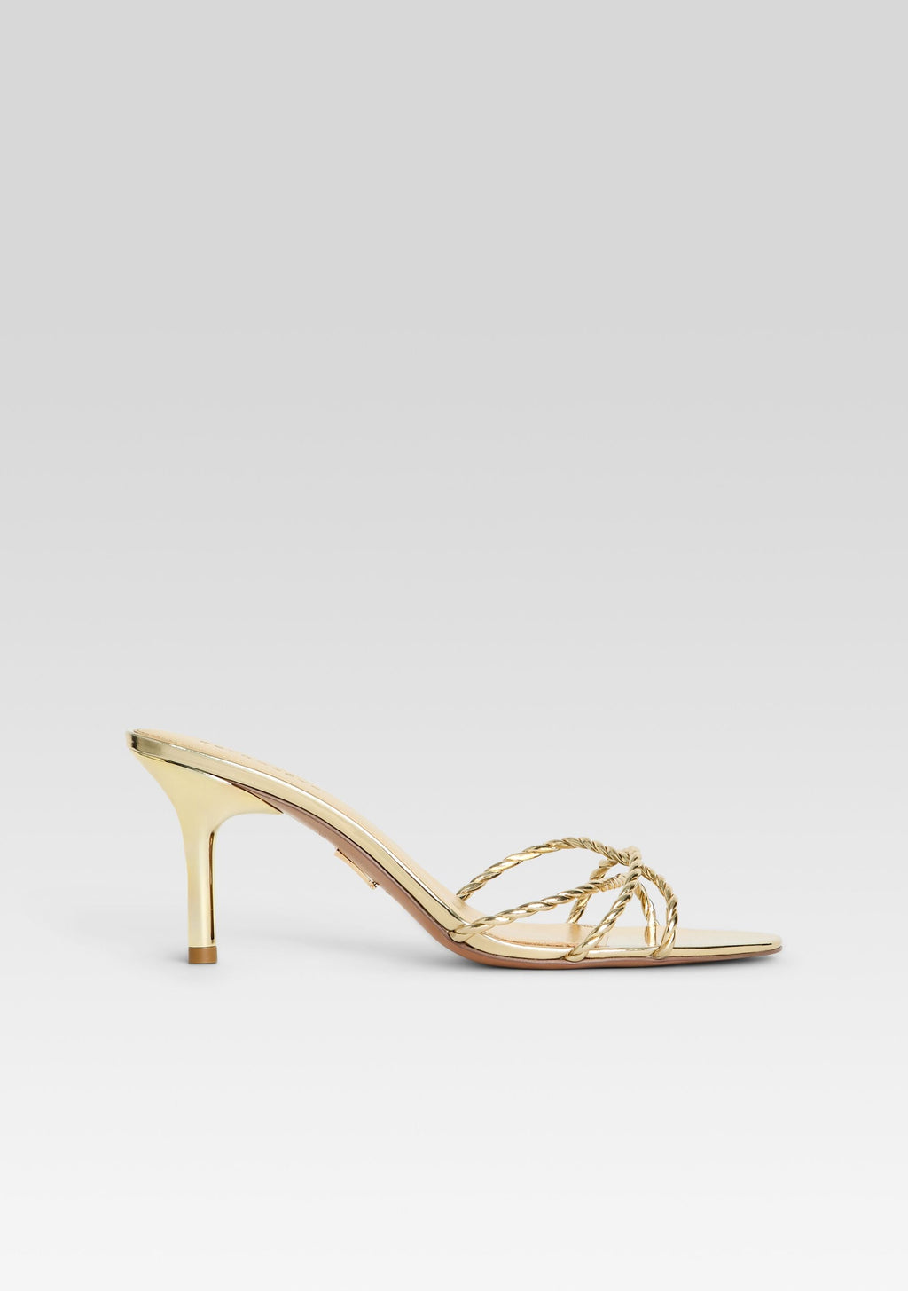 Karolina Sandal by retrofête in Light Gold, product image 1