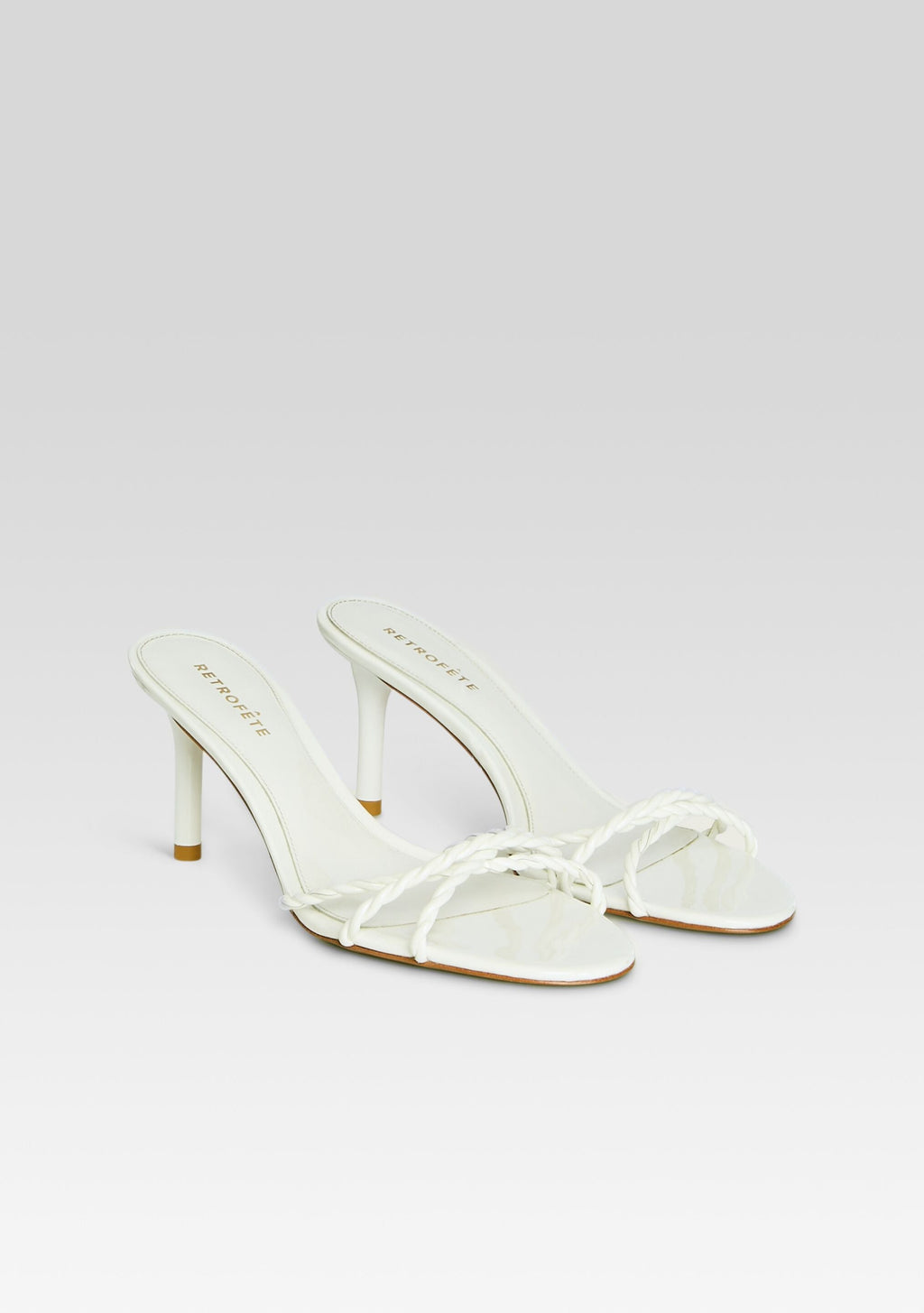Karolina Sandal by retrofête in White, product image 4